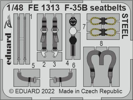 Eduard BIG49357 F-35B ITALERI 1/48 – zdjęcie 4