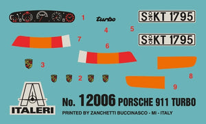 Italeri 12006 Porsche 911 Turbo My First Model Kit 1/24 – Bild 3