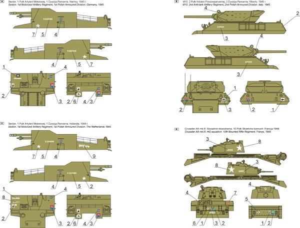 ToRo Model 35D66 - Self-propelled artillery vehicles in Polish service 1943-1946 1/35 – imagen 2