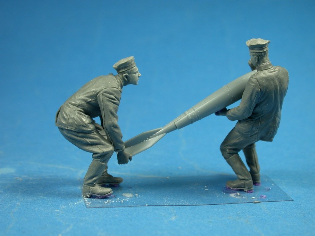 Copper State Models F32-020 German bomber ground personnel N.2 1/32 – imagen 4