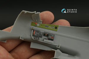 Quinta Studio QD32143 P-51D/K Mustang 3D-Printed &amp;amp; coloured Interior on decal paper (Dragon) 1/32 – immagine 8