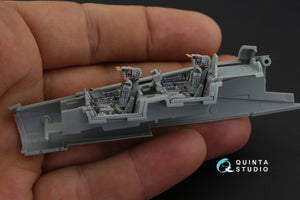 Quinta Studio QD72024 F-14A 3D-Printed &amp;amp; coloured Interior on decal paper (for Academy kit) 1/72 – imagen 5