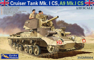 Gecko Models 35GM0004 Cruiser Tank Mk. I CS, A9 Mk.ICS 1/35