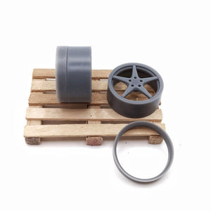 Yamamoto YMPRIM18 Ocean Mk18 18 Inch + Tyres Pro Kit 1/24 – immagine 3