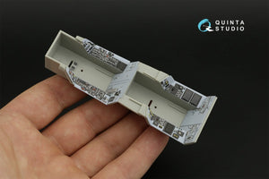 Quinta Studio QD32123 F/A-18F early 3D-Printed &amp;amp; coloured Interior on decal paper (Trumpeter) 1/32 – imagen 10