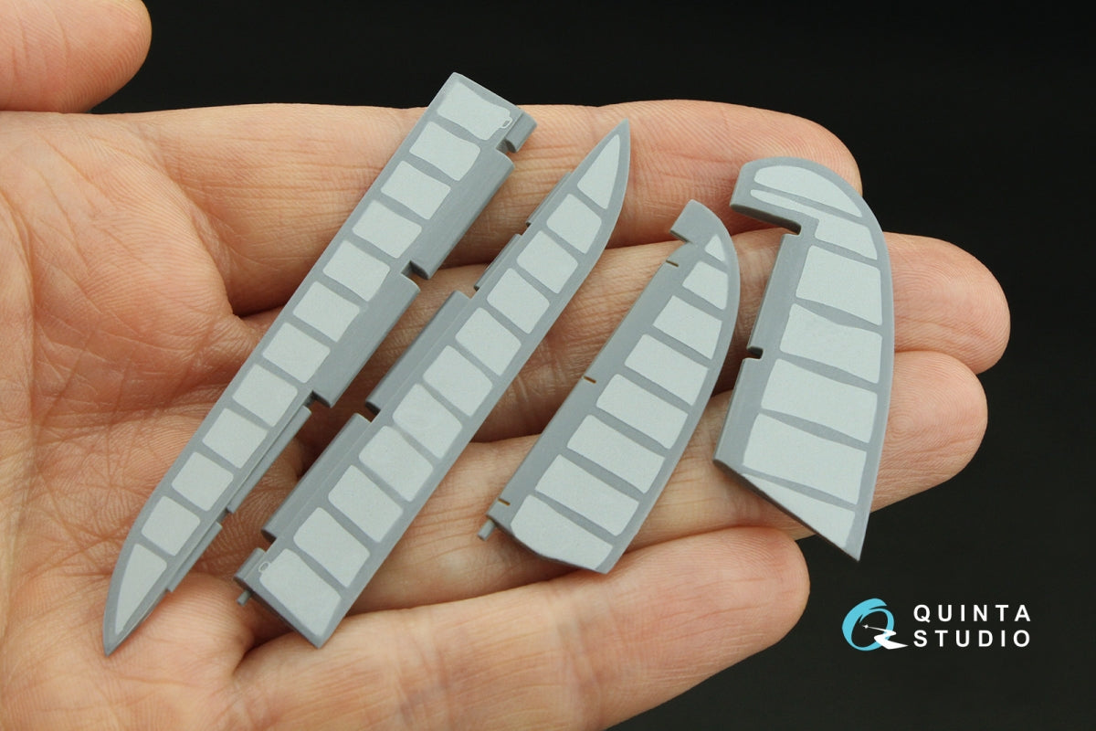 Quinta Studio QP32018 Control surface for Macchi Mc.202 Folgore (Italeri) 1/32 – image 6