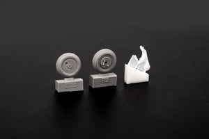 Eduard 648799 A6M3 wheels EDUARD 1/48 – immagine 2