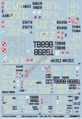 Kagero 15042 Polish Spitfires (kalkomania/decals) PL/EN – Bild 2