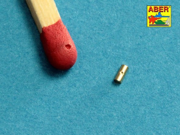 Aber 35L-225 Set of barrels for German Heavy Tank MAUS 1/35 – immagine 3