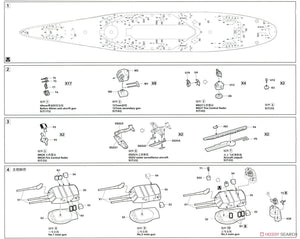 Vee Hobby E57005 USS South Dakota BB-57 1944 Deluxe Edition 1/700 – imagen 8