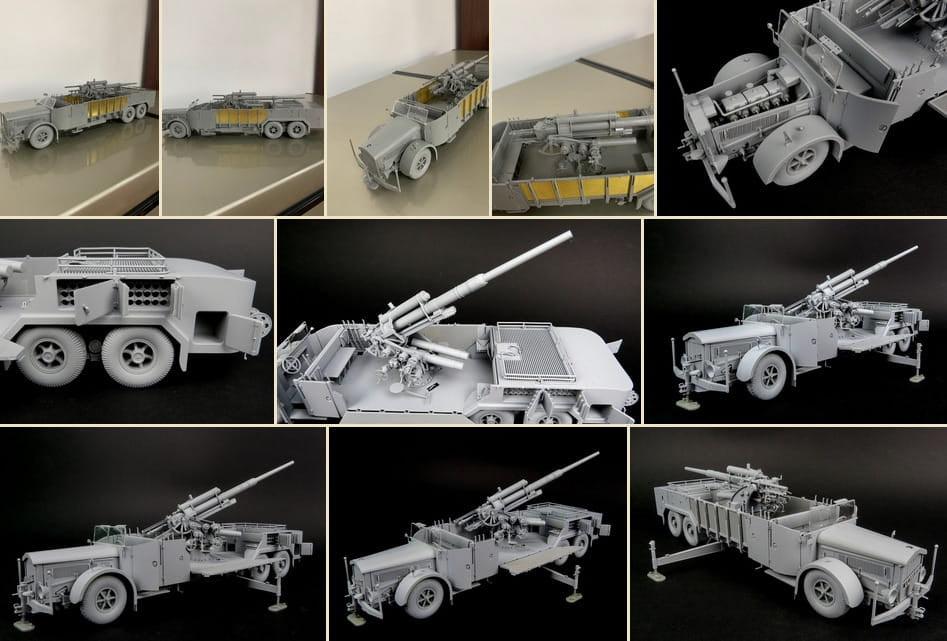 Das Werk DW35024 8,8 cm Flak on a 9t VOMAG 1/35 – imagen 4