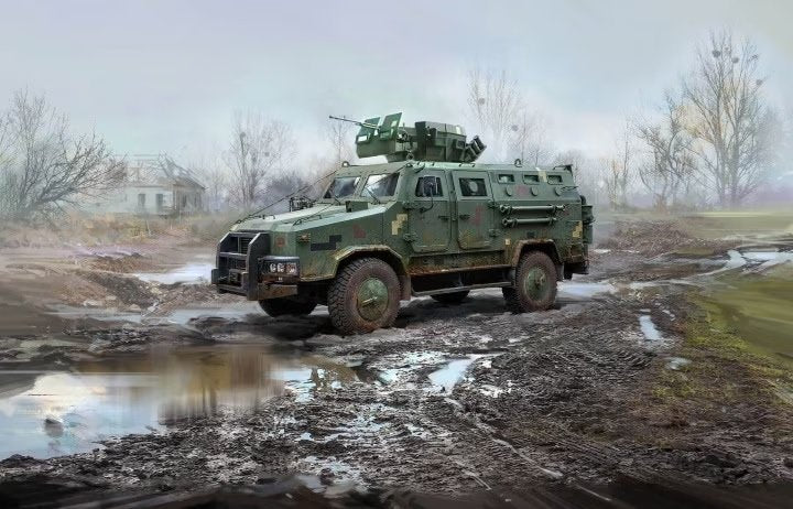 ICM 35014 Kozak-2 Véhicule blindé ukrainien de type MRAP 1/35