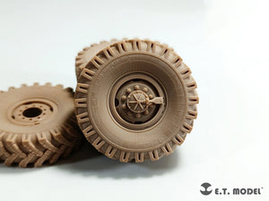 E.T. Model P35-116 Russian URAL-4320 Truck Weighted Road Wheels(3D Printed) For TRUMPETER Kit 1/35 – imagen 6