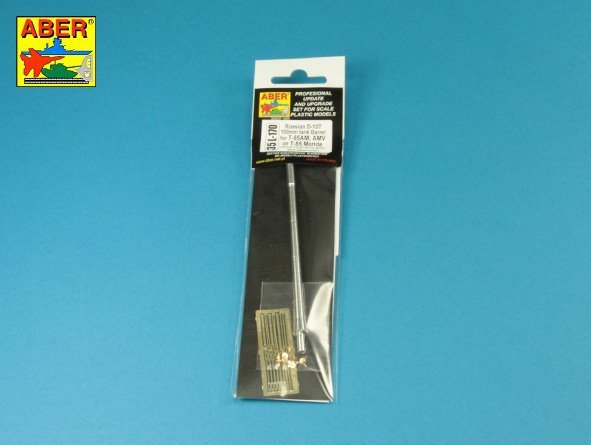 Aber 35L-170 Russian D-10T 100mm tank Barrel for T-55AM; T-55 AMV or T-55 Merida 1/35 – imagen 18