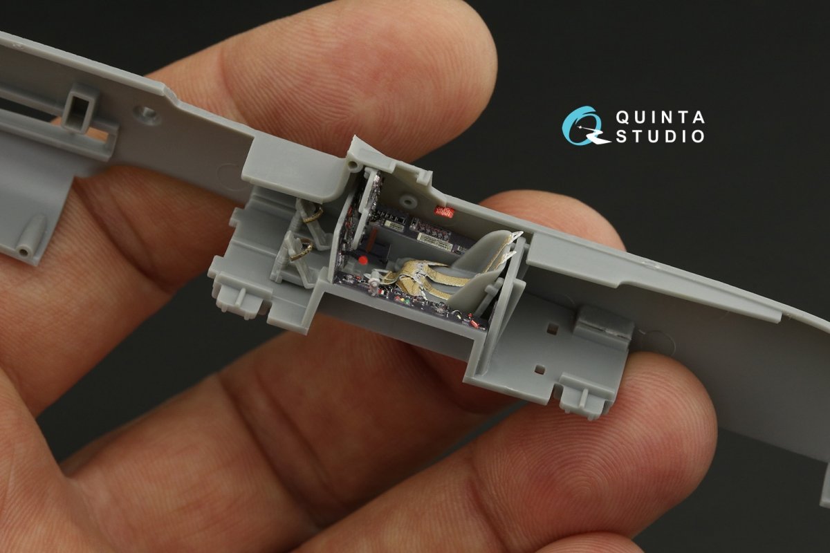 Quinta Studio QD48296 FW 190D-9 3D-Printed &amp;amp; coloured Interior on decal paper (HobbyBoss) 1/48 – imagen 9