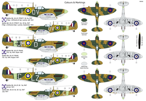 Kovozavody Prostejov KPM0305 Spitfire Mk.IIa LR „Long Range“ 1/72 – zdjęcie 2