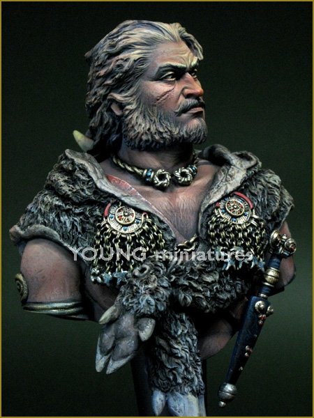 Young Miniatures YH1822 Celtic Warriors 1st C. BC Battle of the Beast 1/10 – imagen 3