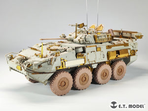 E.T. Model P35-155 U.S.Army Stryker Armored Vehicle Sagged Wheels For TRUMPETER Kit 1/35 – immagine 5