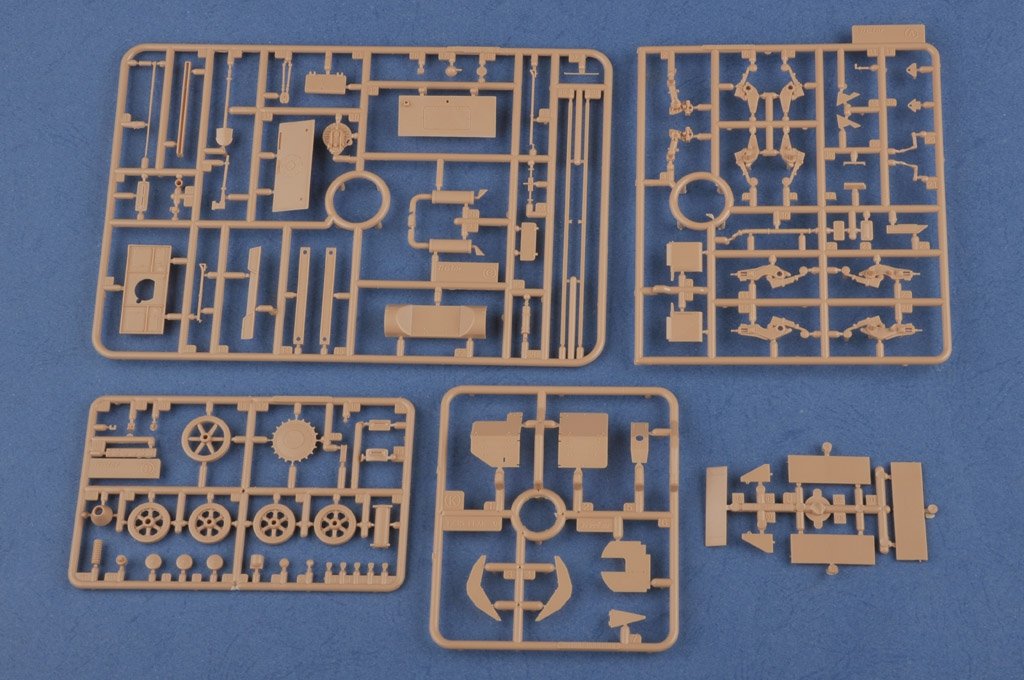 Hobby Boss 80147 German Flakpanzer IA w/Ammo Trailer 1/35 – immagine 7