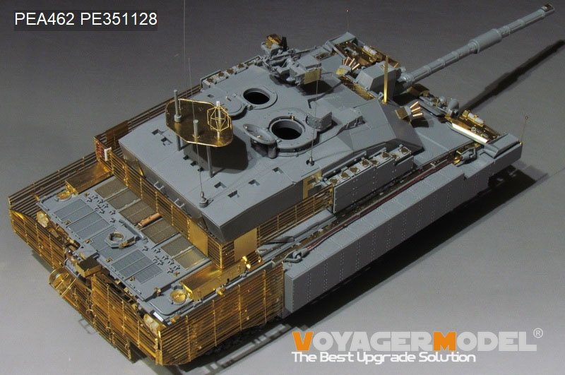 Voyager Model PEA462 Modern British Challenger 2 MBT TES Slat Armour upgrade set（For RFM 5039）1/35 – immagine 3