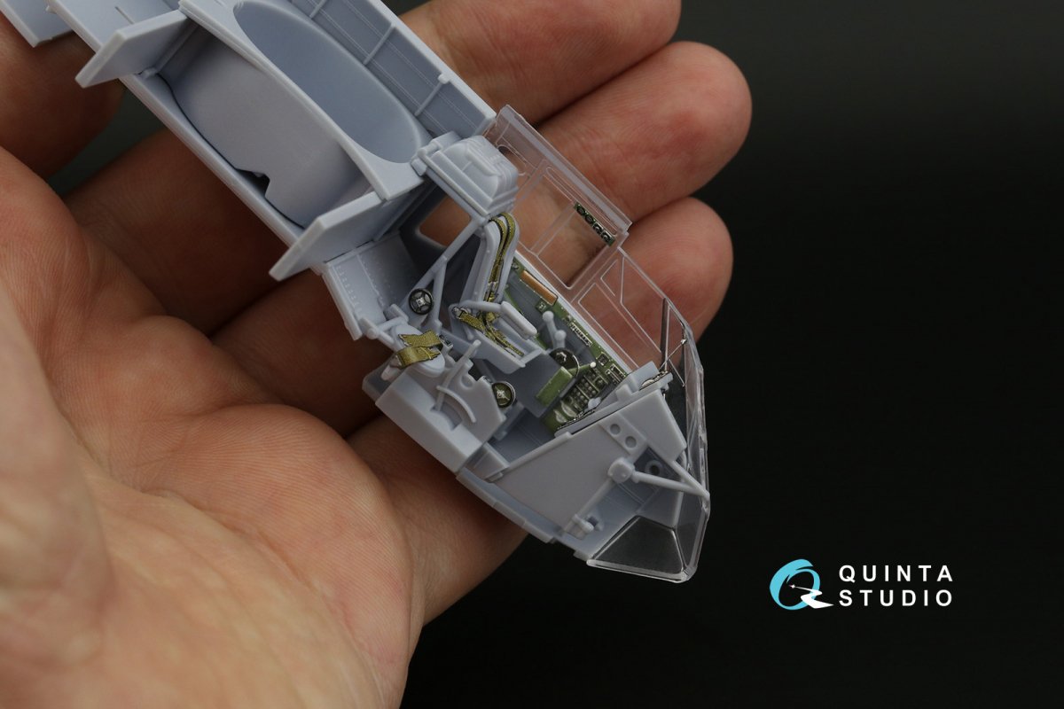 Intérieur imprimé en 3D et coloré sur papier décalcomanie Quinta Studio QD48378 Bristol Blenheim Mk.I (Airfix) 1/48 – image 5
