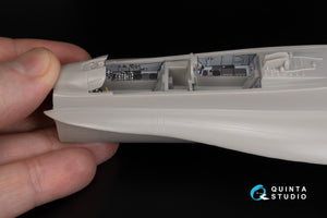 Quinta Studio QD48346 FA-18D early 3D-Printed &amp;amp; coloured Interior on decal paper (Hasegawa) 1/48 – immagine 12