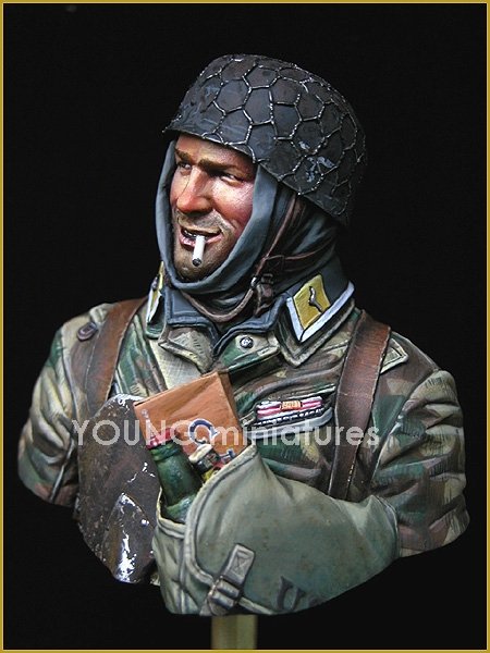 Young Miniatures YM1828 German Fallschirmjager Ardennes 1944 1/10 – imagen 4
