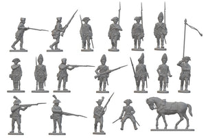 Hat 8343 American War of Independence - British Infantry (96 Figures) 1/72