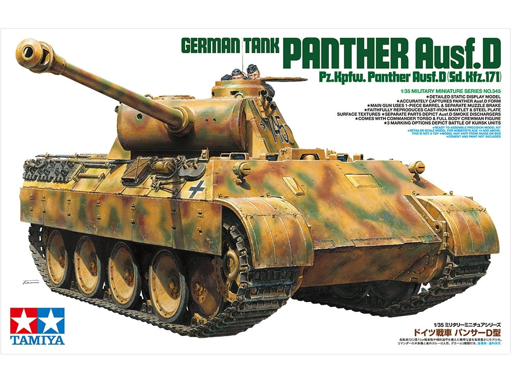 Tamiya 35345 German Tank Panther Ausf.D – immagine 2