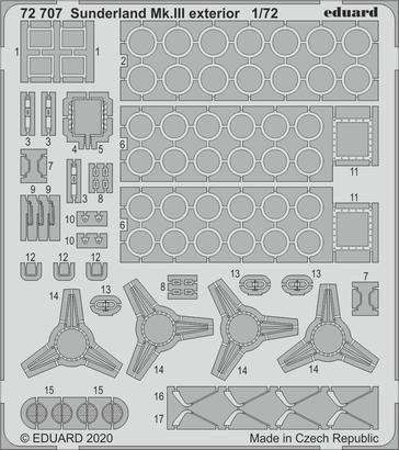 Eduard BIG72161 Sunderland Mk.III SPECIAL HOBBY 1/72 – image 2