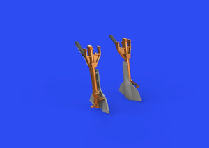 Eduard 648747 F6F undercarriage legs BRONZE EDUARD 1/48 – immagine 2