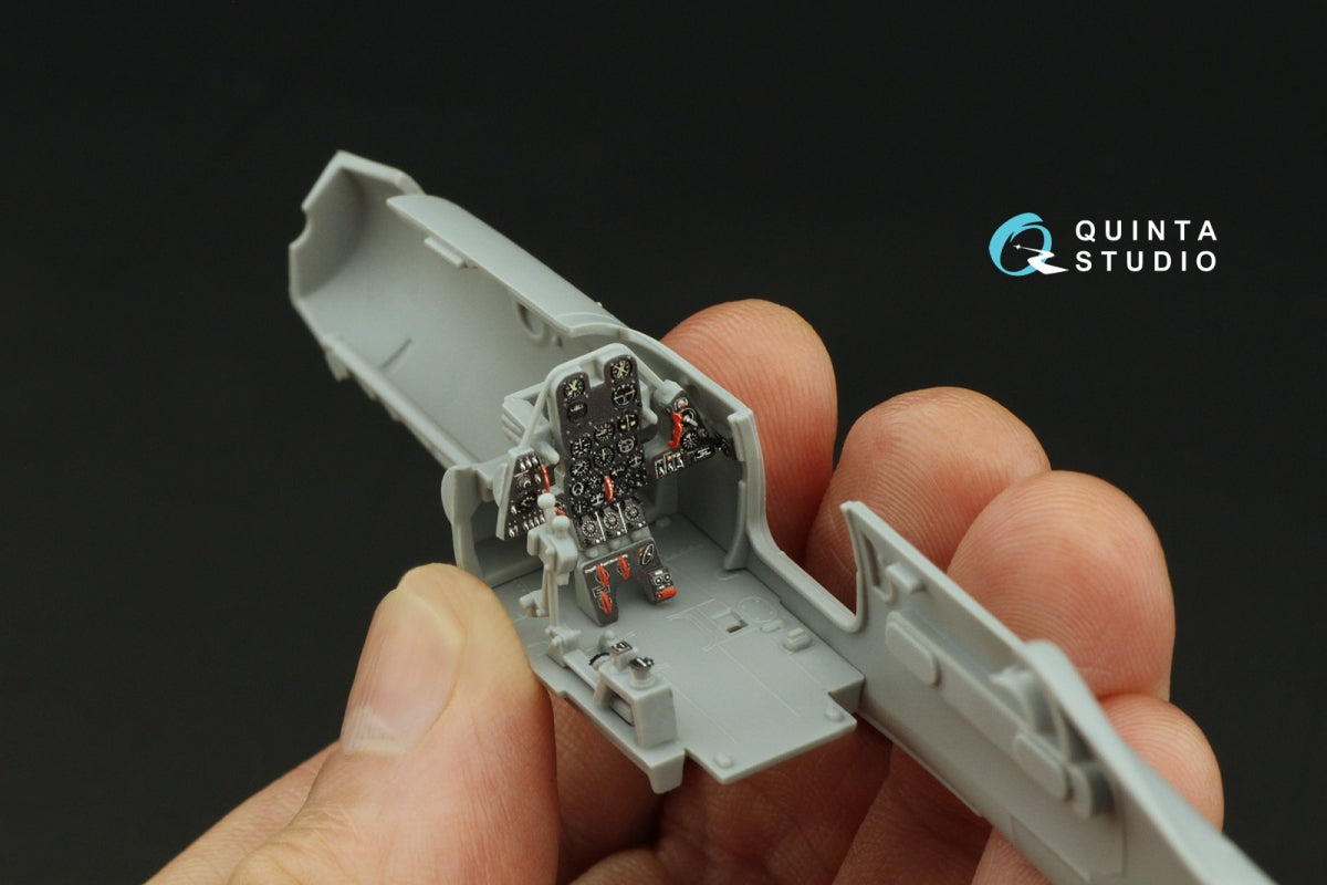 Quinta Studio QD48514 P-39Q/N Airacobra 3D-Printed coloured Interior on decal paper (Arma Hobby) 1/48 – Bild 10