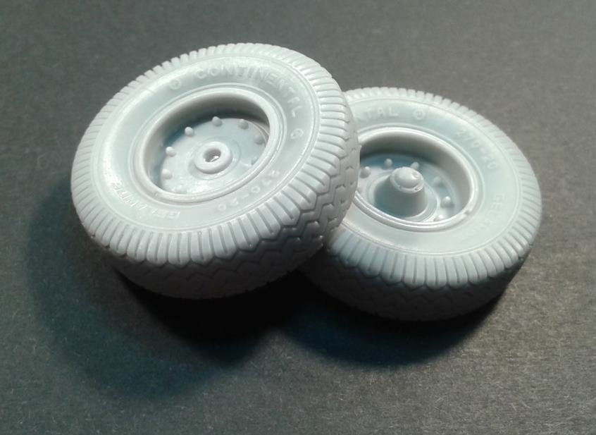 Panzer Art RE35-504 Sd.Kfz 9 front road wheels (Continental No 1) 1/35 – imagen 3