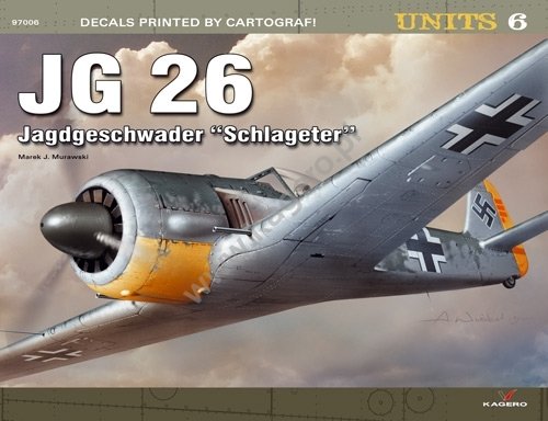 Kagero 97006 JG 26 Jagdeschwader "Schlagater"(décalcomanies) FR