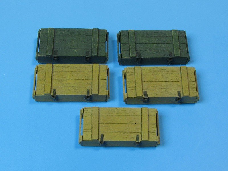 Eureka XXL E-003 Set of 5 ammo boxes 1/35