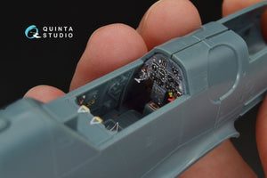 Quinta Studio QD48095 Bf 109G-14 3D-Printed &amp;amp; coloured Interior on decal paper (for Eduard kit) 1/48 – Bild 8