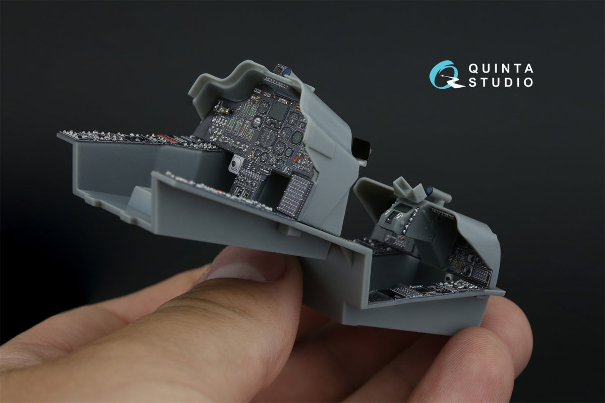 Quinta Studio QDS-35132 AH-64A 3D-Printed coloured Interior on decal paper (Trumpeter) (Small version) 1/35 – imagen 9