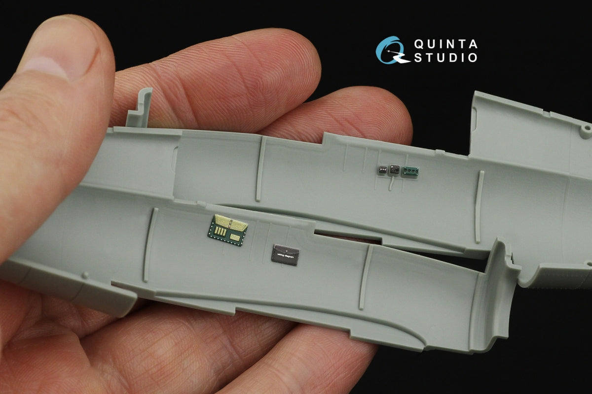 Quinta Studio QD48538 F4F-4 Wildcat 3D-Printed &amp;amp; coloured Interior on decal paper (Academy) 1/48 – imagen 6