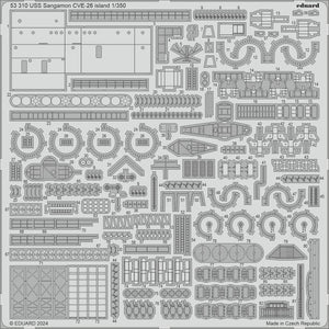 Eduard BIG5373 USS Sangamon CVE-26 TRUMPETER 1/350 – imagen 4