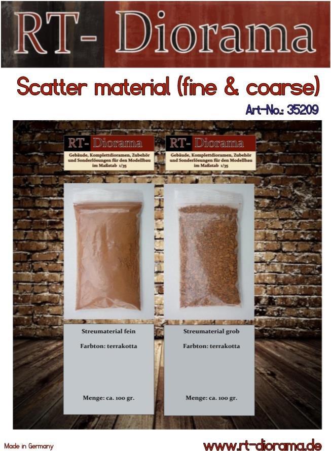 RT-Diorama 35209 Scattering material &amp;quot;fine &amp;amp; coarse 1/35 – image 2