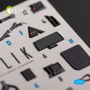 KELIK K72141 F-35B - interior 3D decals for Tamiya kit 1/72 – imagen 2