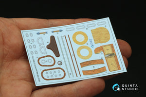 Quinta Studio QD32196 Nieuport XXIII 3D-Printed coloured Interior on decal paper (CSM) 1/32 – immagine 2