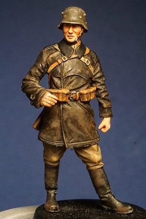 ToRo Model 35F126 September 1939 - Polish Soldier, 10th Mounted Rifle Reg.(mot) Figurine with decals / Two different heads included 1/35 – image 5