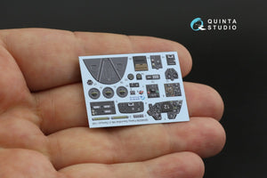 Intérieur imprimé en 3D et coloré sur papier décalcomanie Quinta Studio QD48256 Swordfish Mk.II (Tamiya) 1/48 – image 11