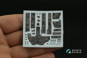Quinta Studio QDS-35090 AH-64A 3D-Printed &amp;amp; coloured Interior on decal paper (Academy) (Small version) 1/35 – imagen 9