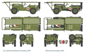 Italeri 0326 1.4 ton. 4 4 AMBULANCE JEEP 1/35 – Bild 3