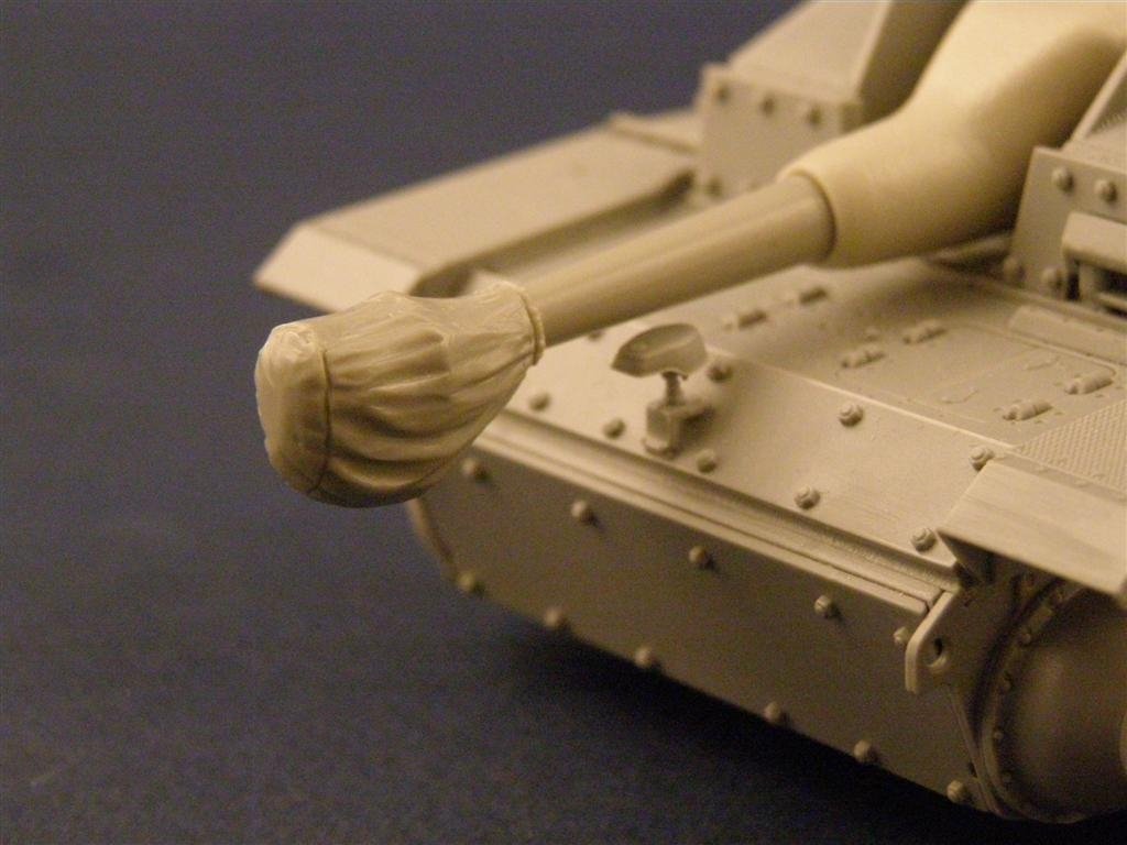 Panzer Art RE35-038 Barrel with canvas cover for StuH III (early) 1/35 – Bild 3