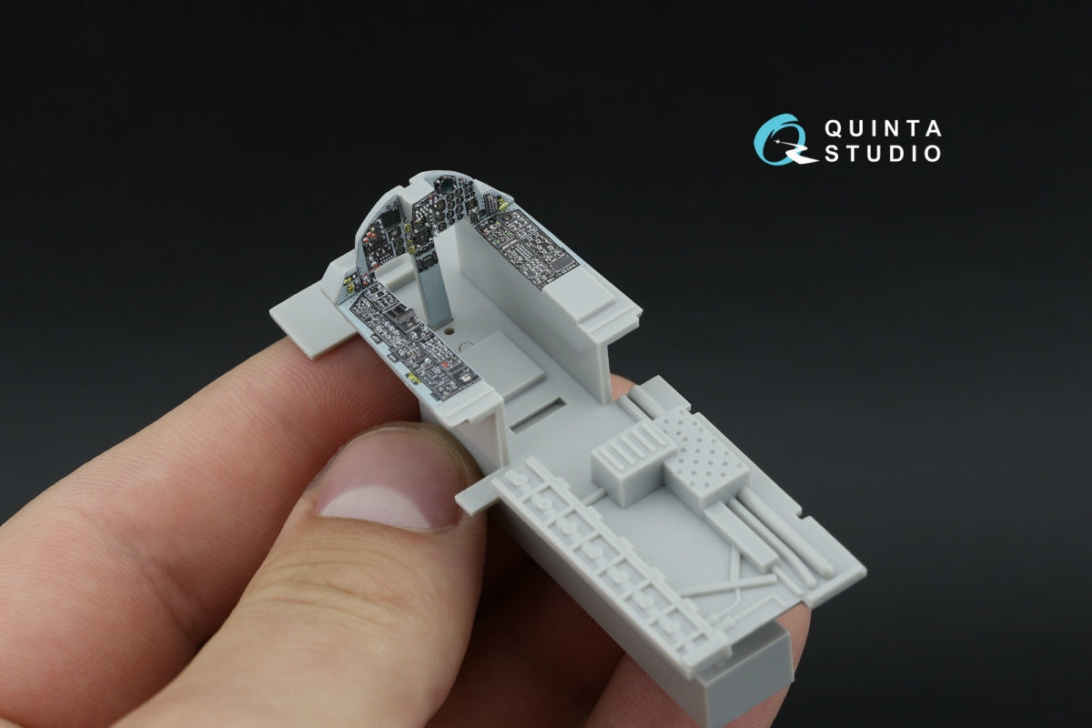 Quinta Studio QDS-48597 F-15A/F-15C Early/F-15J Early 3D-Printed &amp;amp; coloured Interior on decal paper (Hasegawa) (Small version) 1/48 – Bild 8