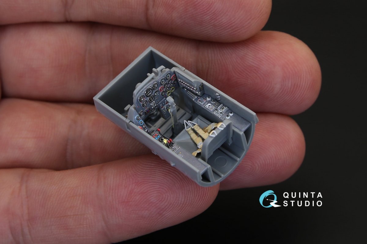 Quinta Studio QD48088 Me-262A 3D-Printed &amp;amp; coloured Interior on decal paper (for Tamiya kit) 1/48 – Bild 7