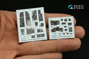 Quinta Studio QDS-48371 F-4E with DMAS 3D-Printed &amp;amp; coloured Interior on decal paper (Meng) (Small version) 1/48 – Bild 4